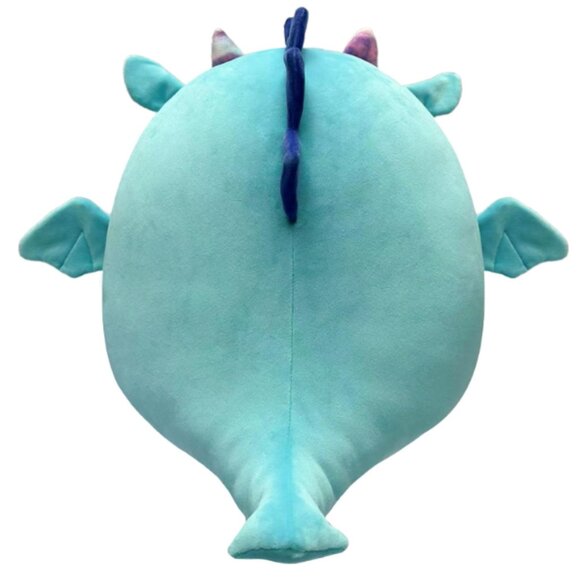 Squishmallows Original Tatiana the Teal Dragon w/Bandana - 14-Inch Stuffie BNWT - Picture 3 of 3